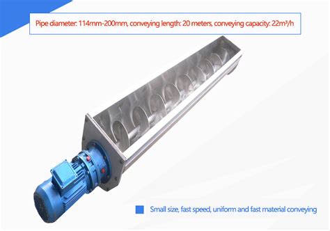 screw conveyor small diameter|small screw conveyor for sale.